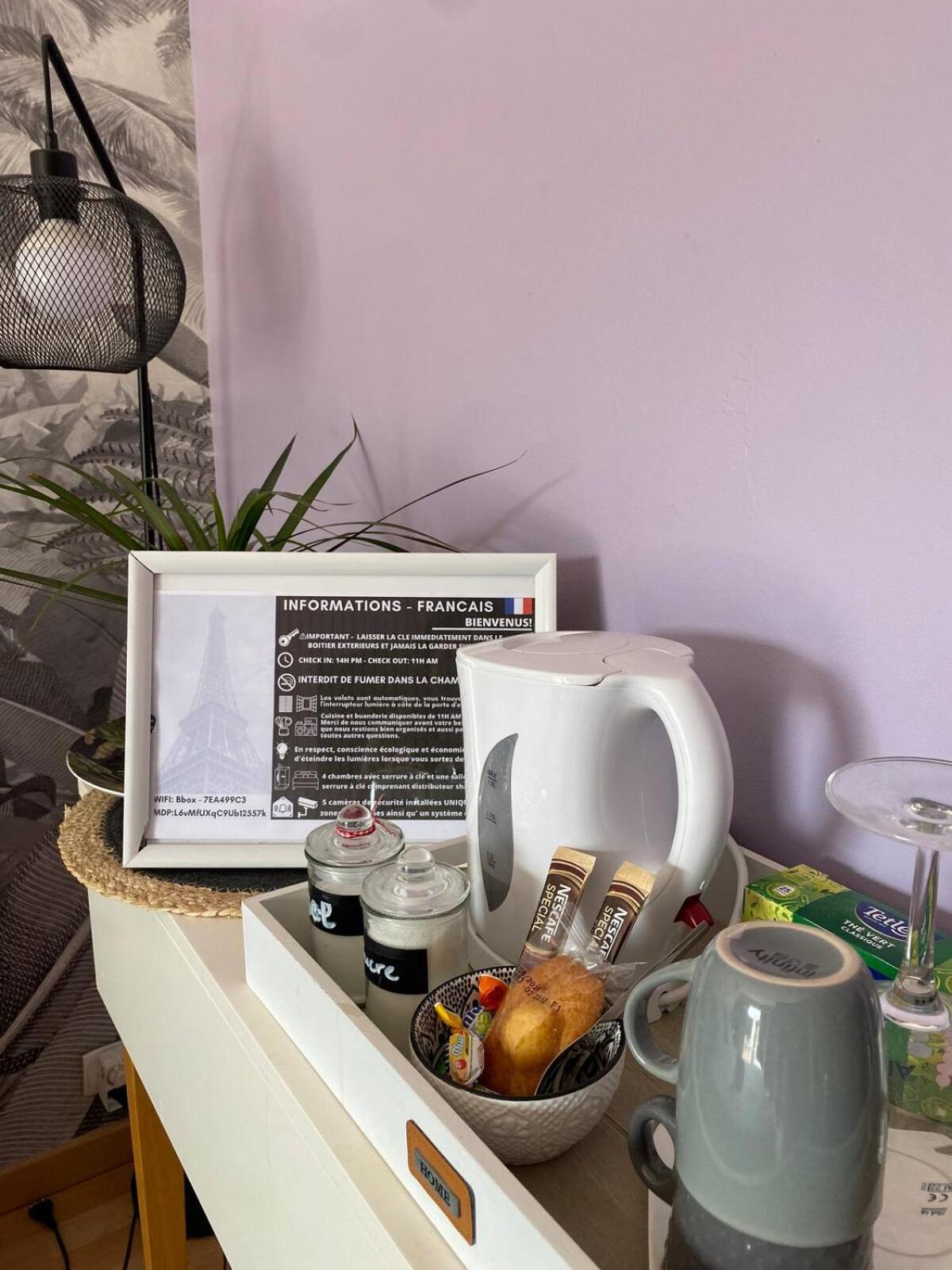 La Maison Blanche - Magnifique Chambre Chez L'Habitant 20 Min Cdg Sevran Kültér fotó