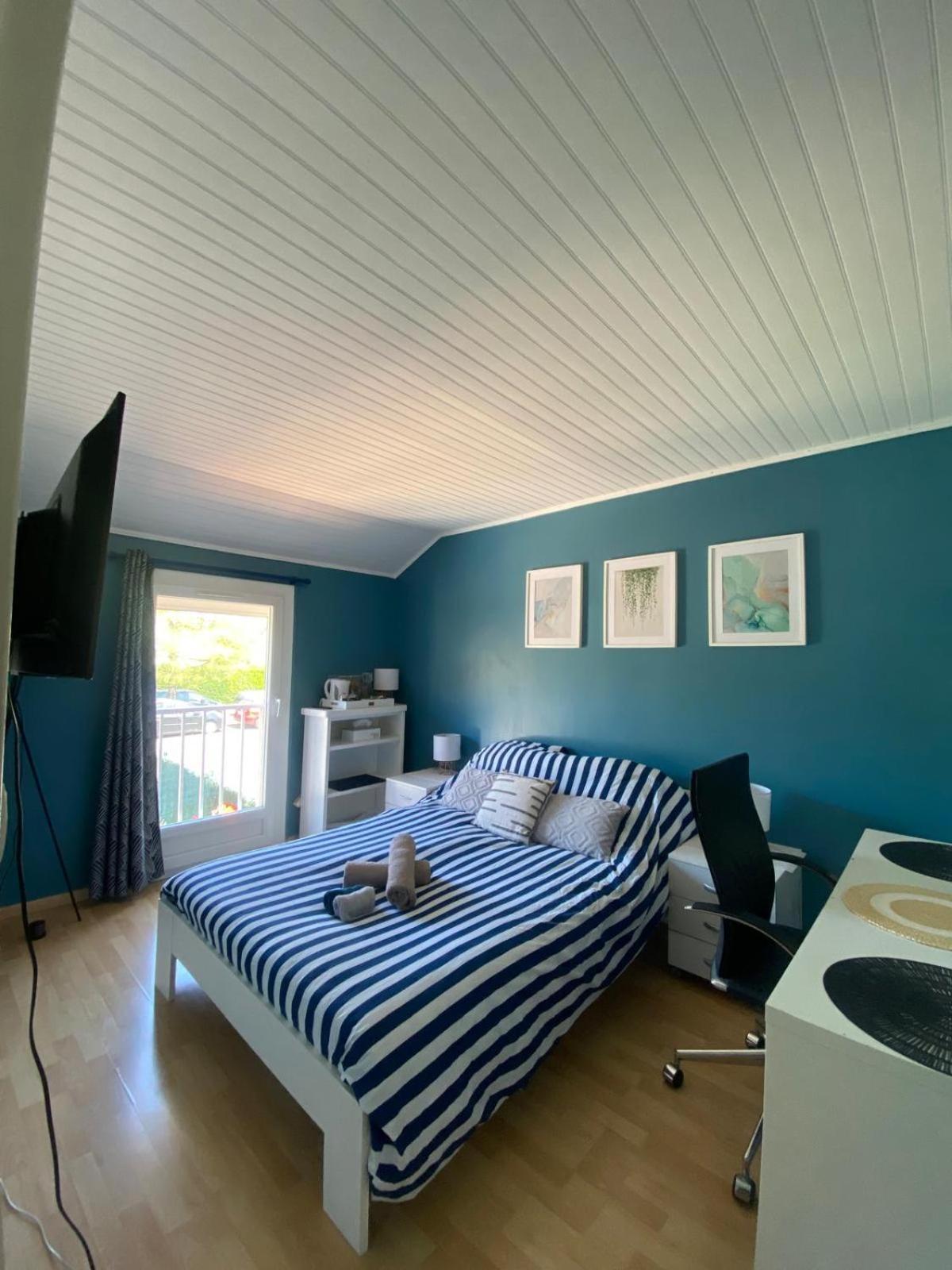 La Maison Blanche - Magnifique Chambre Chez L'Habitant 20 Min Cdg Sevran Kültér fotó